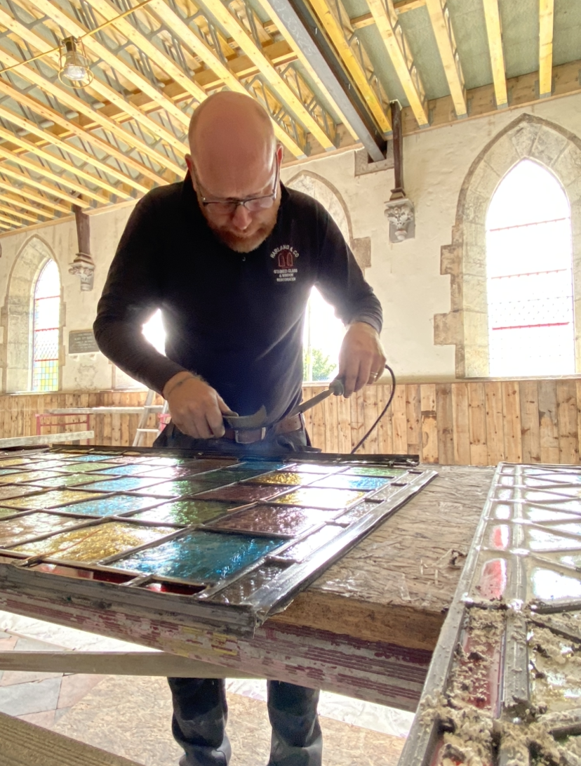 Church Stained Glass Repair | Harland and Co gallery image 19