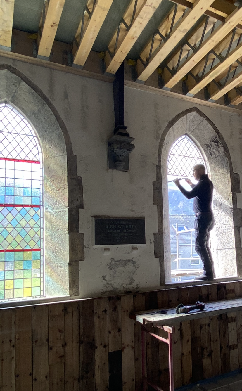 Church Stained Glass Repair | Harland and Co gallery image 1